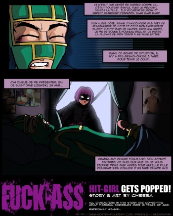 [Cheeba] Fuck Ass - Hit Girl Gets Popped (Kick-Ass)  [French] [TetraHead] cover