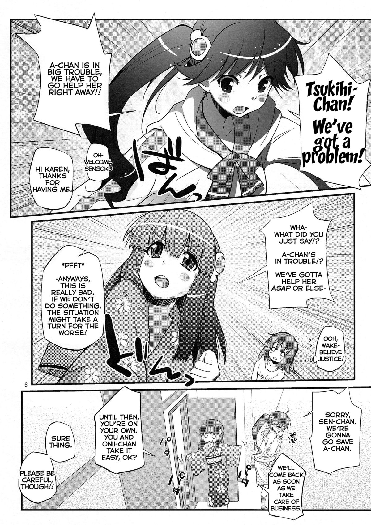 Pachimonogatari Part 3: Nadeko Slave page 6 full