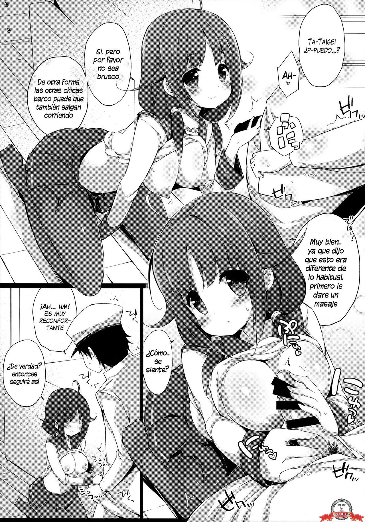 Taigei-Chan to Yasen Shitai! | Quiero Tener un Combate Nocturno con Taigei-Chan page 11 full