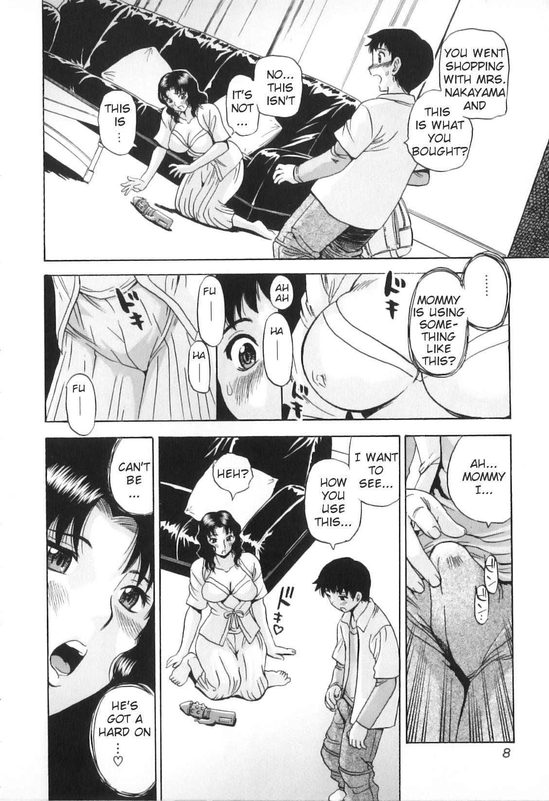 Yokujou Boshi - Desire Mother and Child page 8 full
