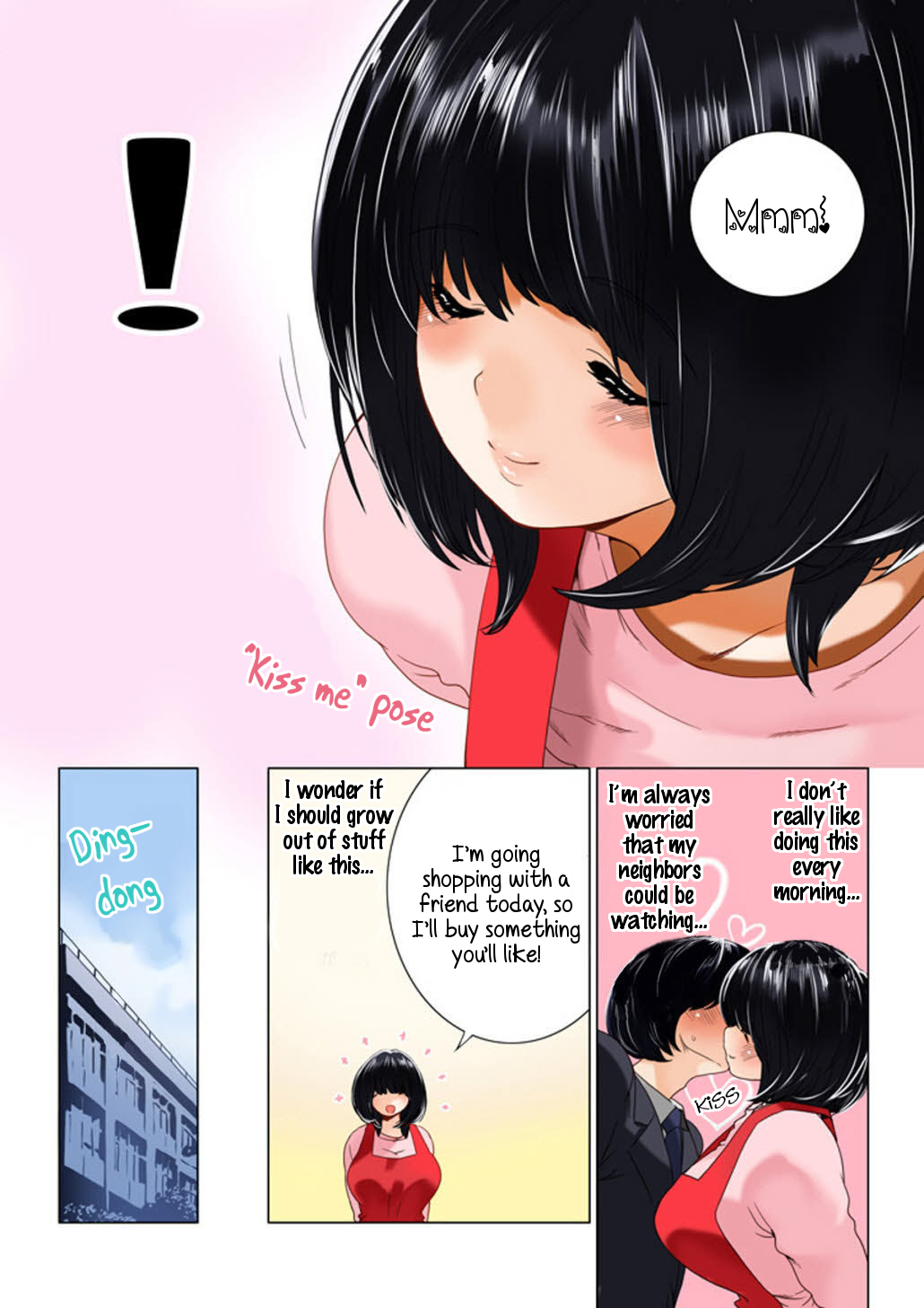 Omamagoto Hasegawa-san chi no Oyakokankei Ichiwame "Haha to Oppai" page 9 full