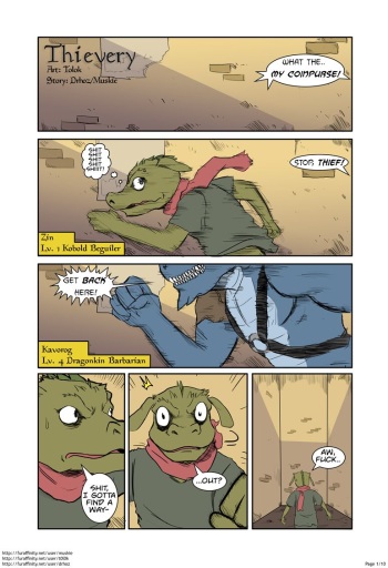 [Tolok] Thievery (Dungeons & Dragons) [Colorized] cover