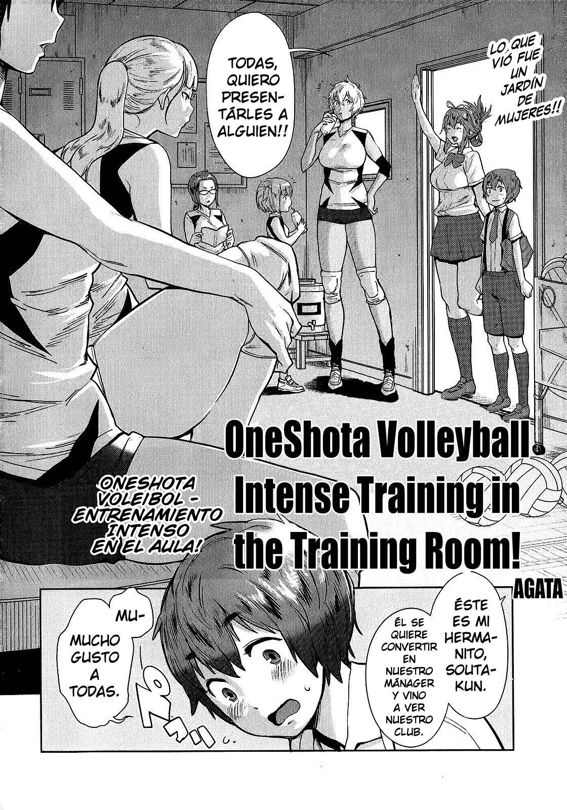 OneShota Volley Shigoki Heya de Mou Tokkun! | OneShota Voleibol - Entrenamiento Intenso en el Aula! page 2 full