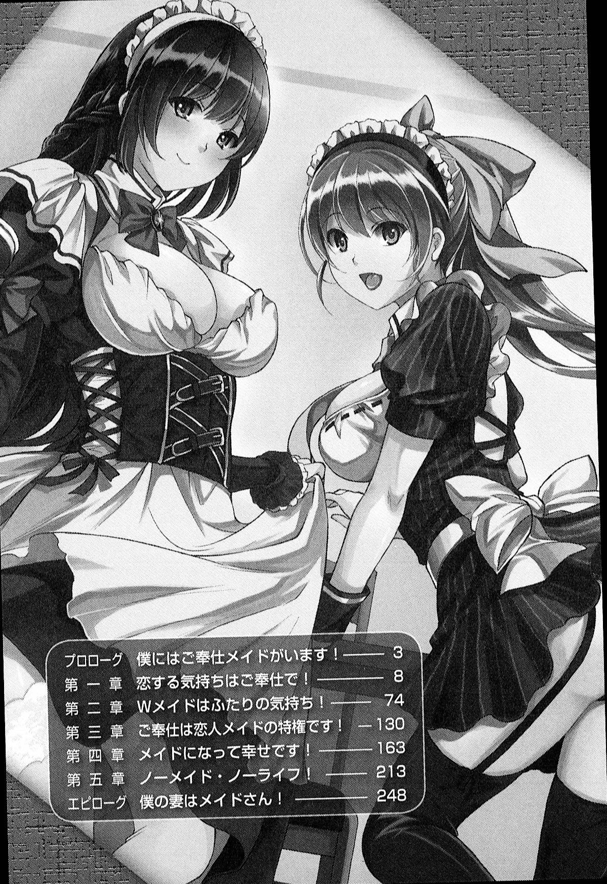 , TAKTO W Maid no Harem Gohoushi!! page 8 full
