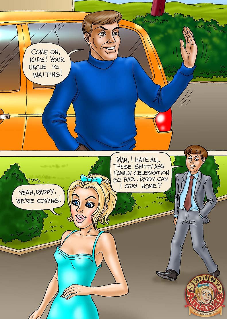 Seduced Amanda - Party at Uncles page 1 full