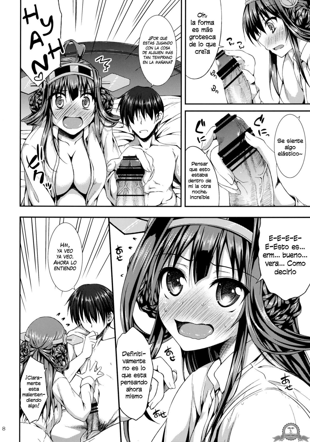 Kongou Icha Colle page 8 full