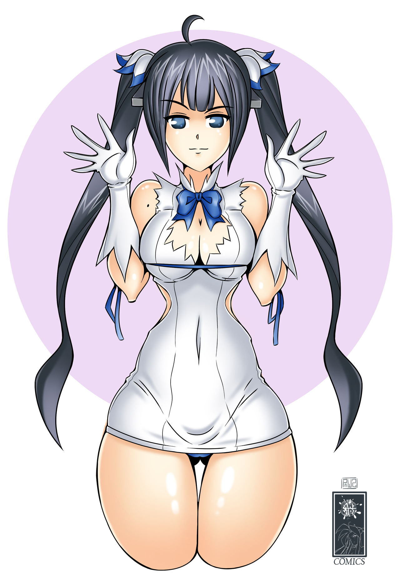 Miku, Yoko, Hestia by pawz page 9 full