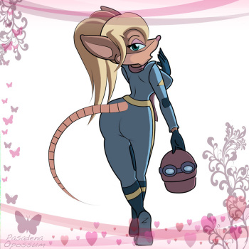 Pasadena O'Possum (Crash Bandicoot) cover