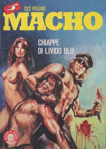[Bruno Marraffa] Macho #7 - Chiappe di Livido Blu (Deep Blue Butts) (ENG) [Akujo] cover