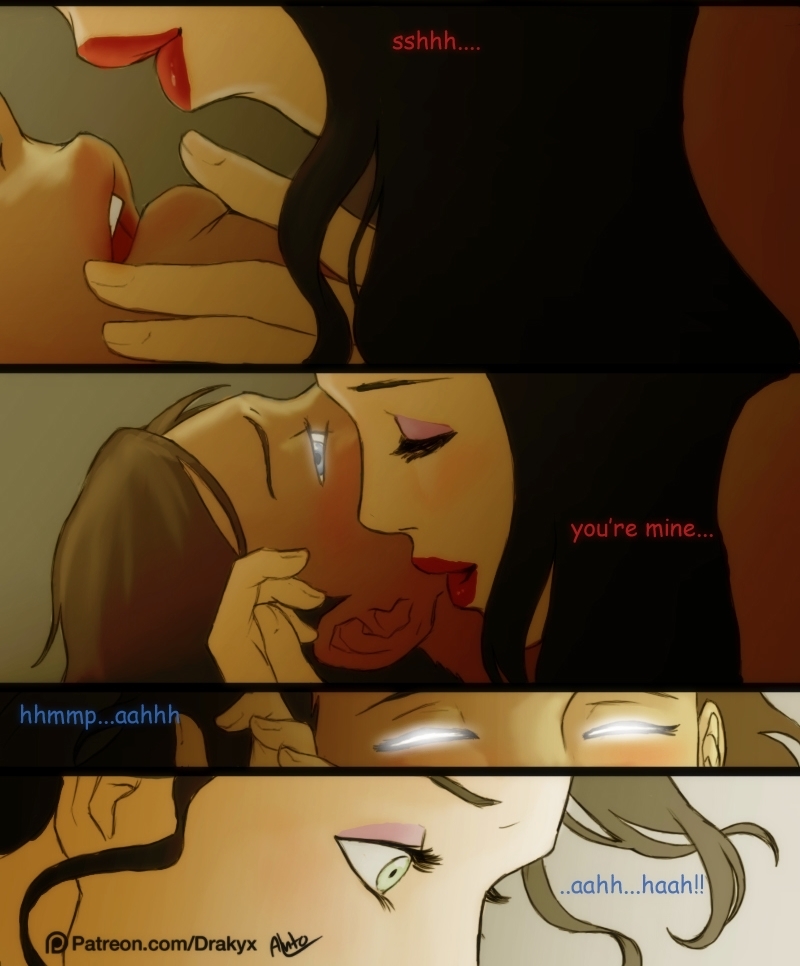 Korra & Asami drawings page 12 full
