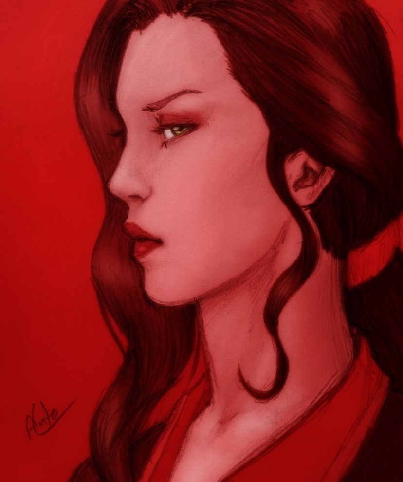 Korra & Asami drawings page 2 full