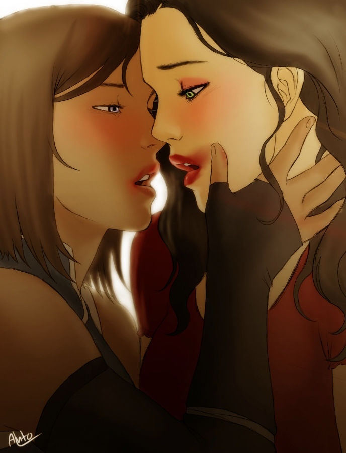 Korra & Asami drawings page 3 full