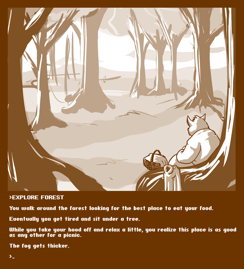 Caesarcub - Interactive Fiction - The Forest page 2 full