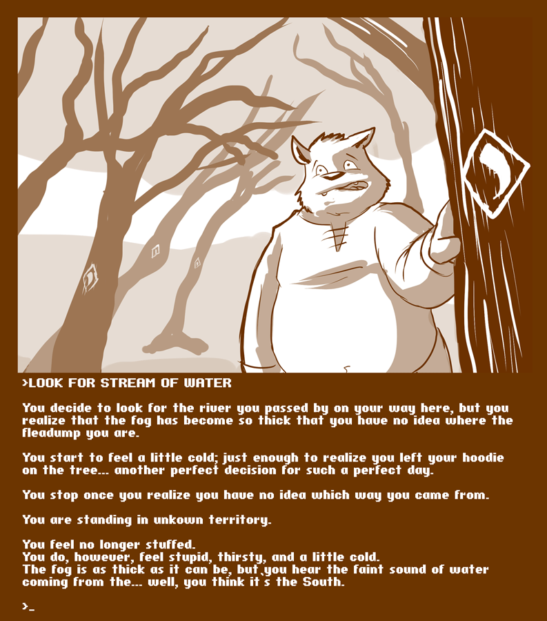 Caesarcub - Interactive Fiction - The Forest page 6 full