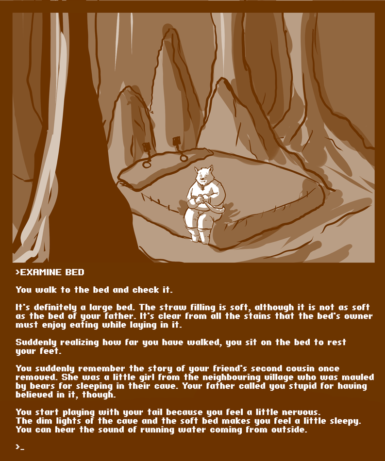 Caesarcub - Interactive Fiction - The Forest page 9 full