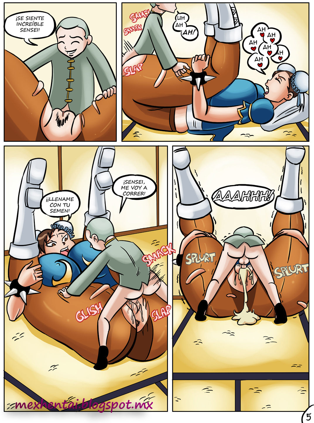La Lección Privada de Chun-li page 6 full