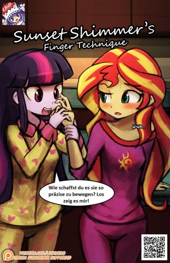 [Lumineko] Sunset Shimmer's Finger Technique (My Little Pony Friendship is Magic) [German] cover