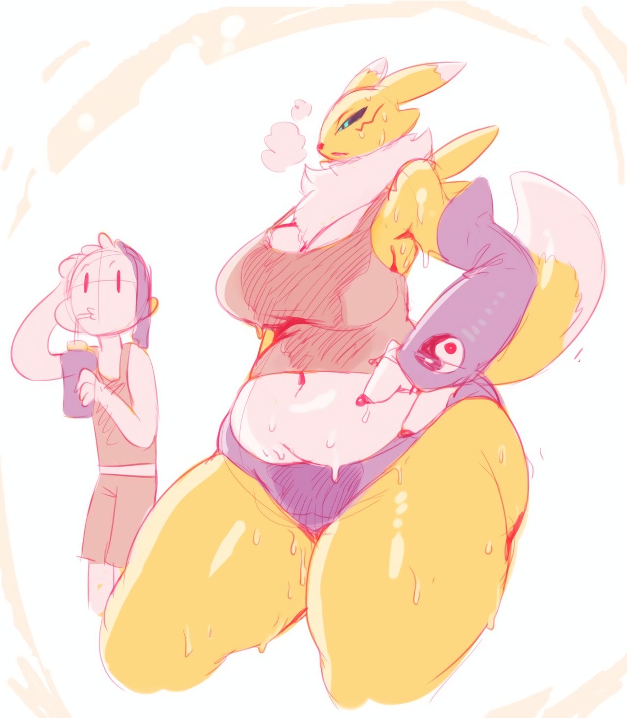 Renamon Comic page 1 full