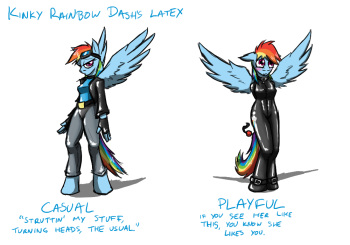 Artist - KRD (Kinky Rainbow Dash) cover