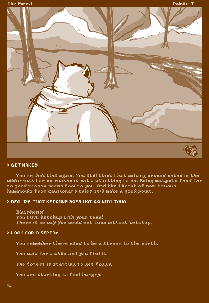 Caesarcub - Interactive Fiction - The Forest - Anniversary page 3 full