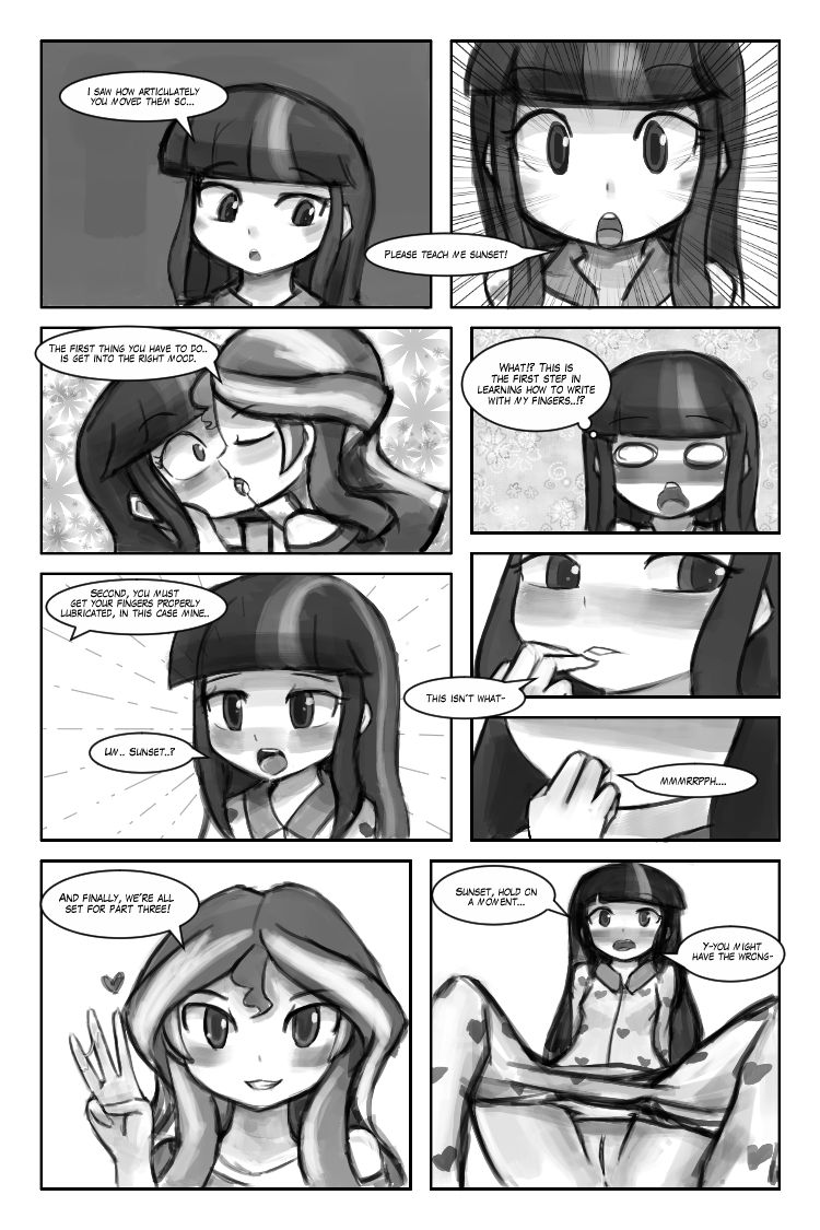 Sunset Shimmer's Finger Technique page 4 full
