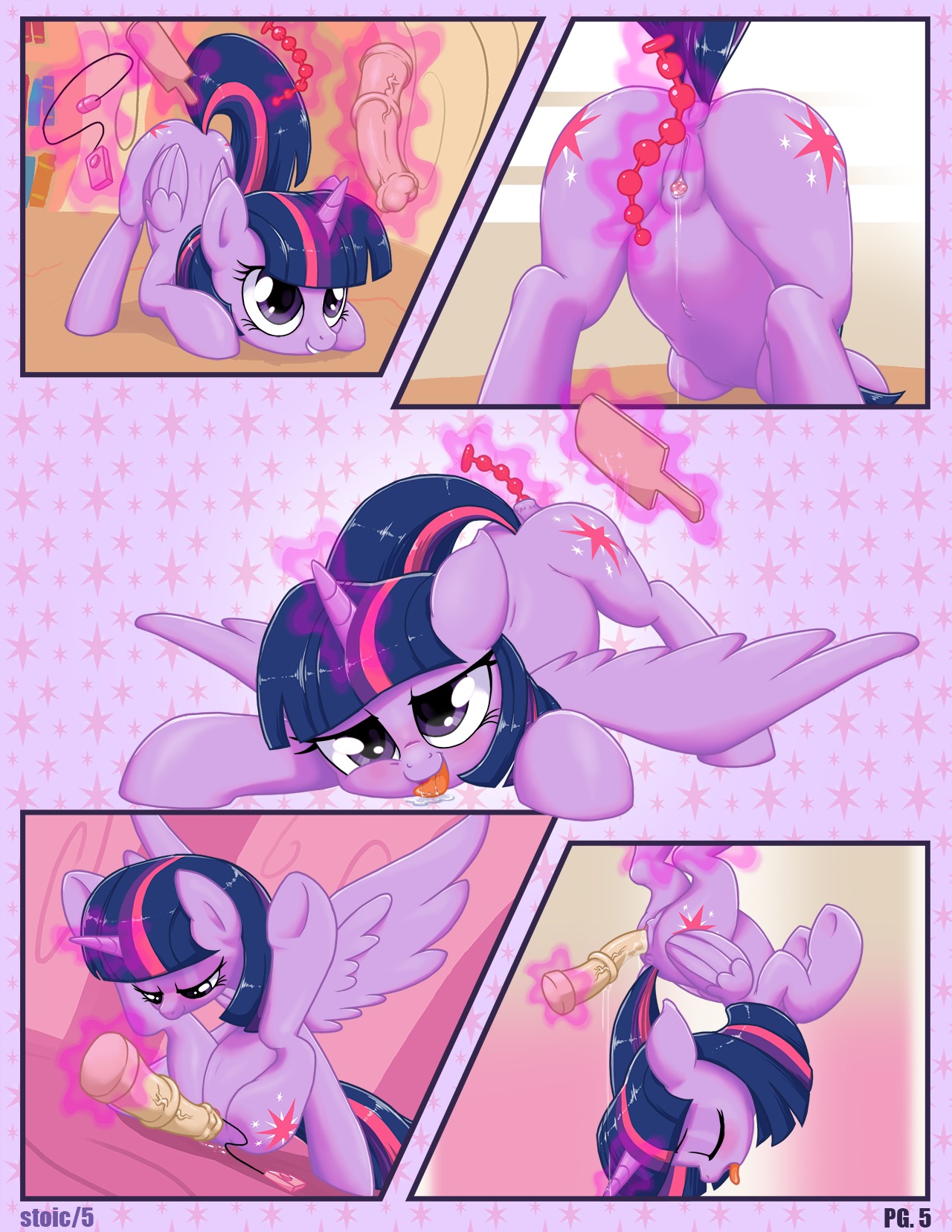 Stoic5's Self Pleasure MLP Comics Pages page 9 full