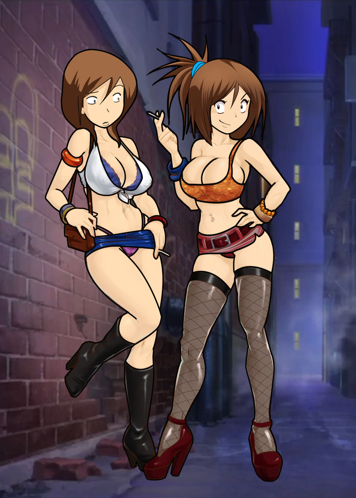Hipstergirl and Gamergirl Hentai part 2 page 7 full