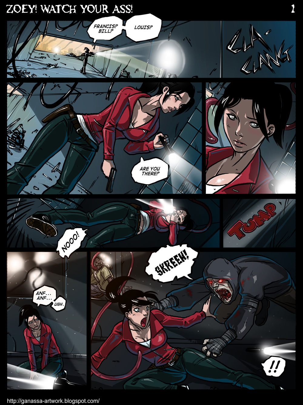 Zoey! Watch Your Ass! page 1 full