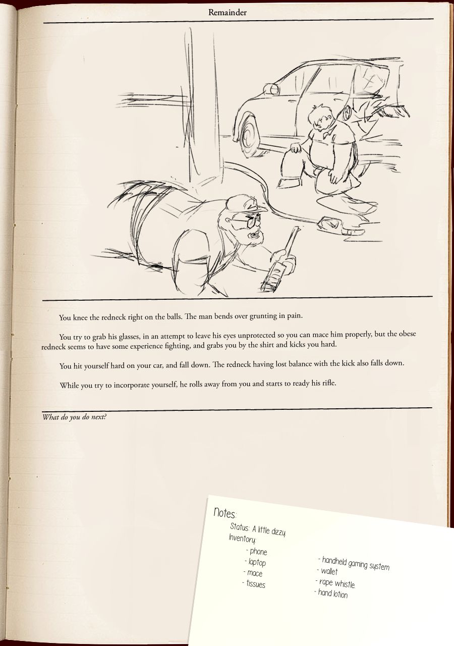 Caesarcub - Interactive Fiction - Remainder page 12 full