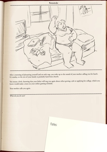 Caesarcub - Interactive Fiction - Remainder cover