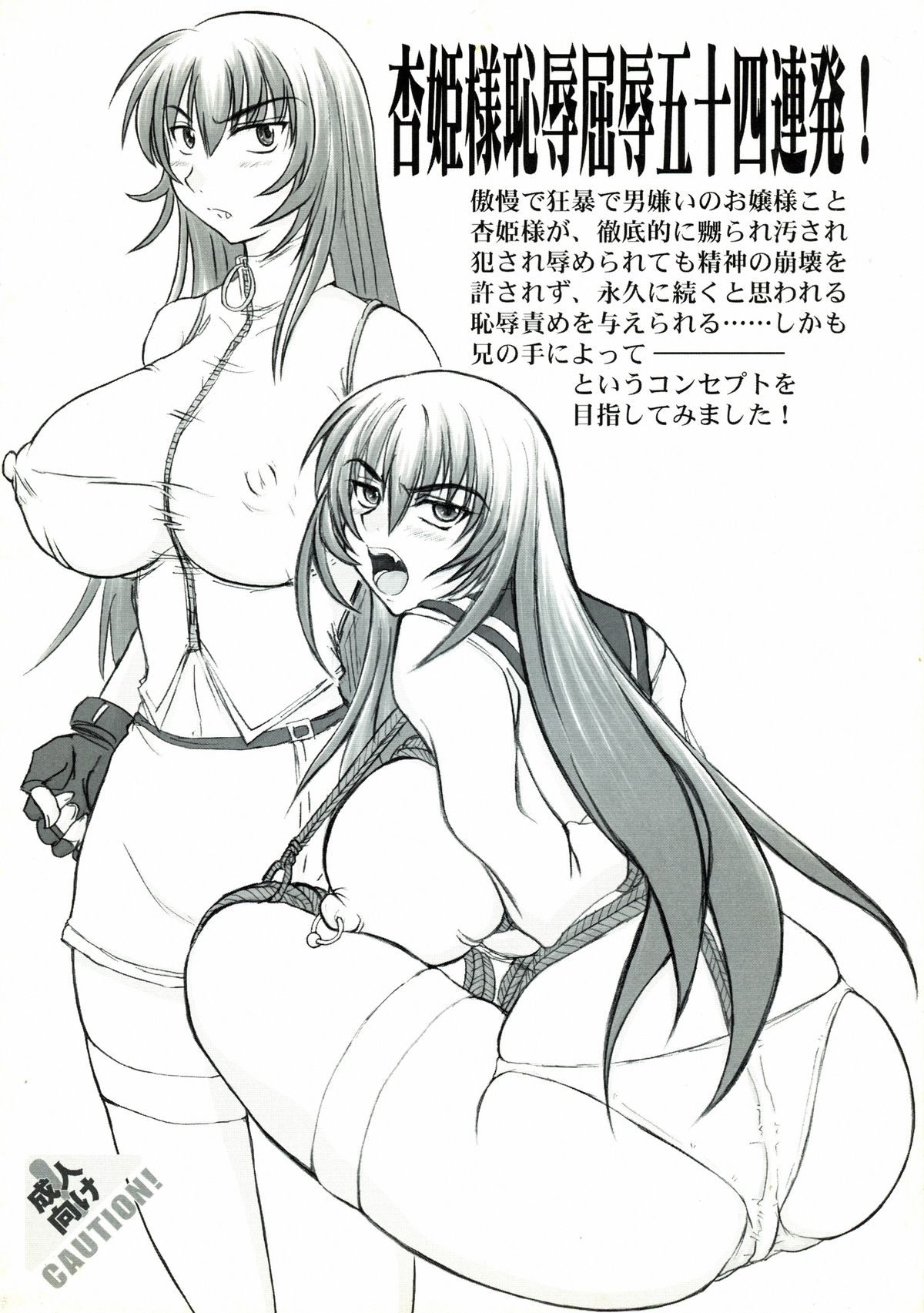 Kyouhime-sama Chijoku Kutsujoku Gojuuyon Renpatsu! page 2 full