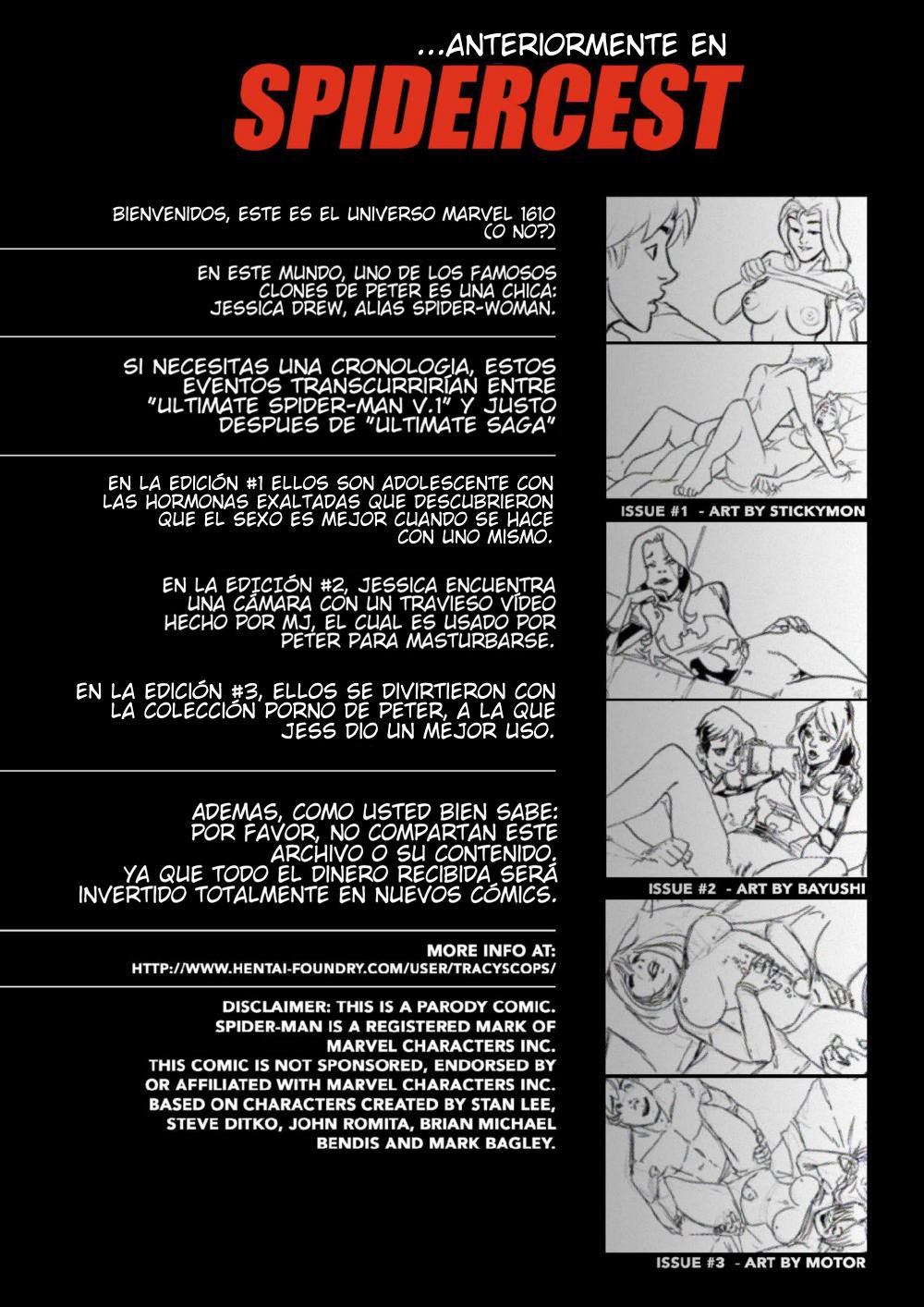 Ultimate Spider-Man XXX 4 - Spidercest - warm kitty, soft kitty page 2 full