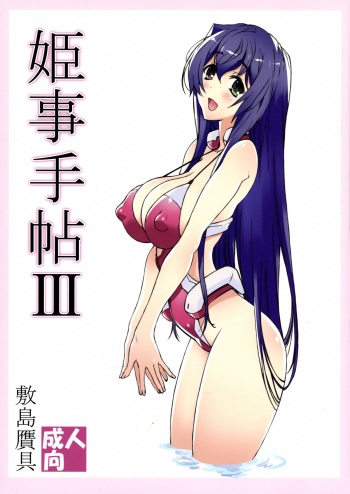 (COMIC1☆9) [Shikishima GunTool (Shikishima Tenki, Shikishima Shoutarou)] Himegoto Techou III (Kyoukai Senjou no Horizon) cover
