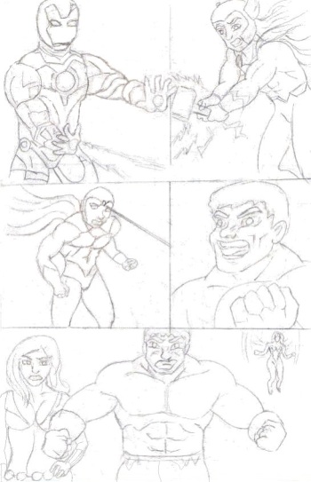 The Avengers Age of Ultron (Art by Th0m) Ongoing cover