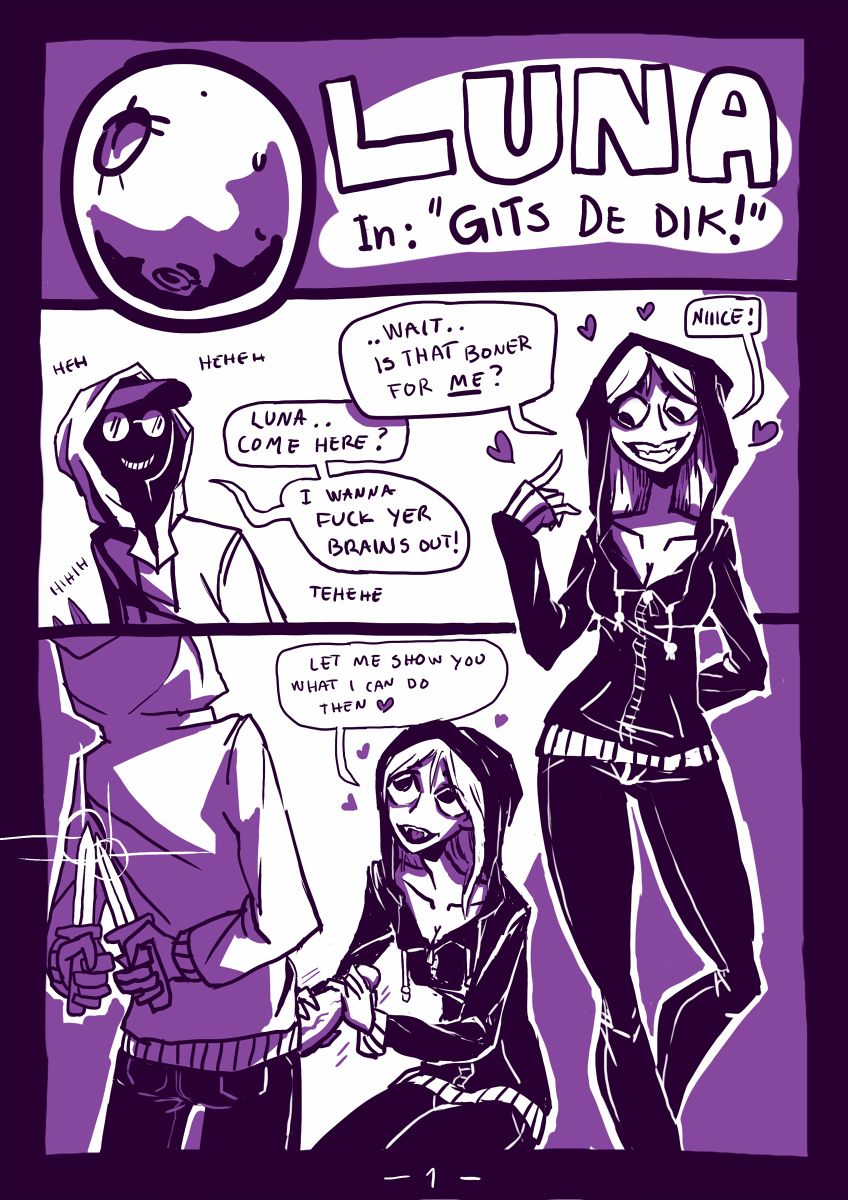 Luna in ''Gits De Dik!'' page 1 full