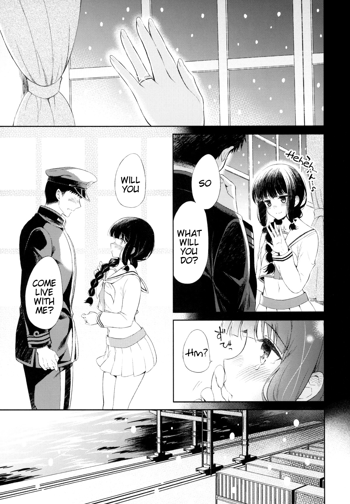 Kitakami-san to Teitoku ga Isshoni Kurasu Ohanashi. | A Tale Of Kitakami And The Admiral Living Together page 4 full