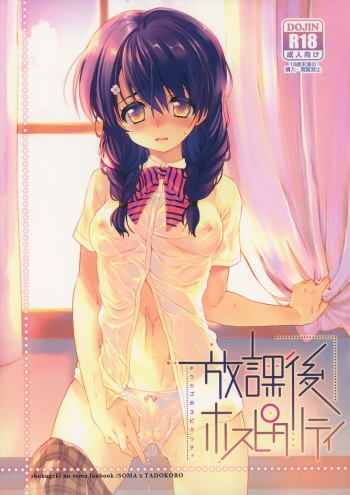 (C87) [Hirusuta (Taira Kosaka)] Houkago Hospitality (Shokugeki no Soma) cover