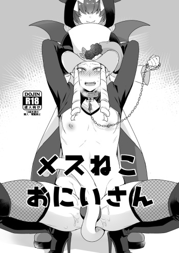 [Mogiki-chan chi (Mogiki Hayami)] Mesu Neko Onii-san | Female Cat Onii-san (Go! Princess Precure) [Digital] cover