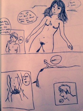 [Supervicky23] Giantess Vore Comic cover