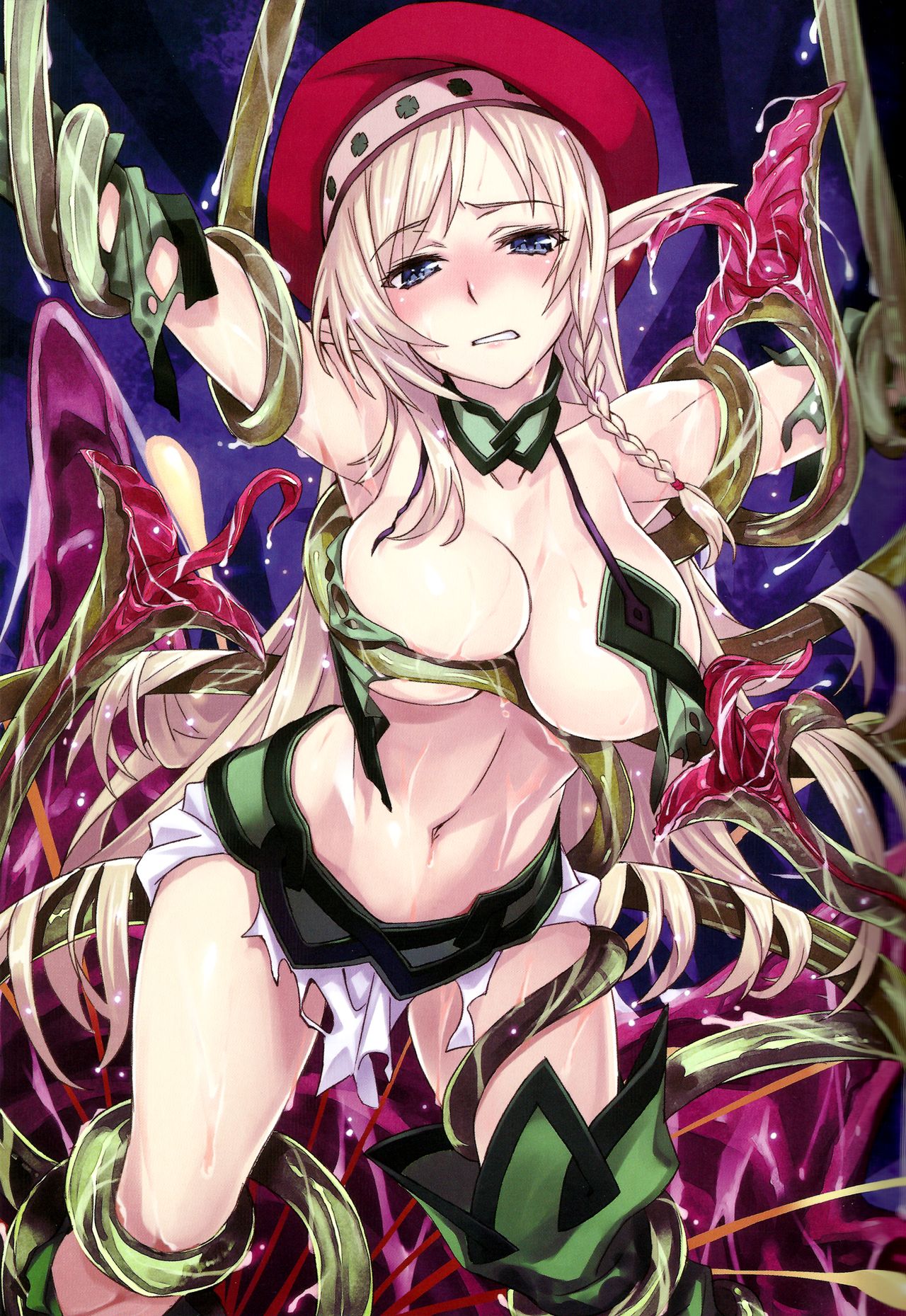 Queen's Blade Kanzen Haiboku Gashuu Vanquished Queens 3 page 5 full