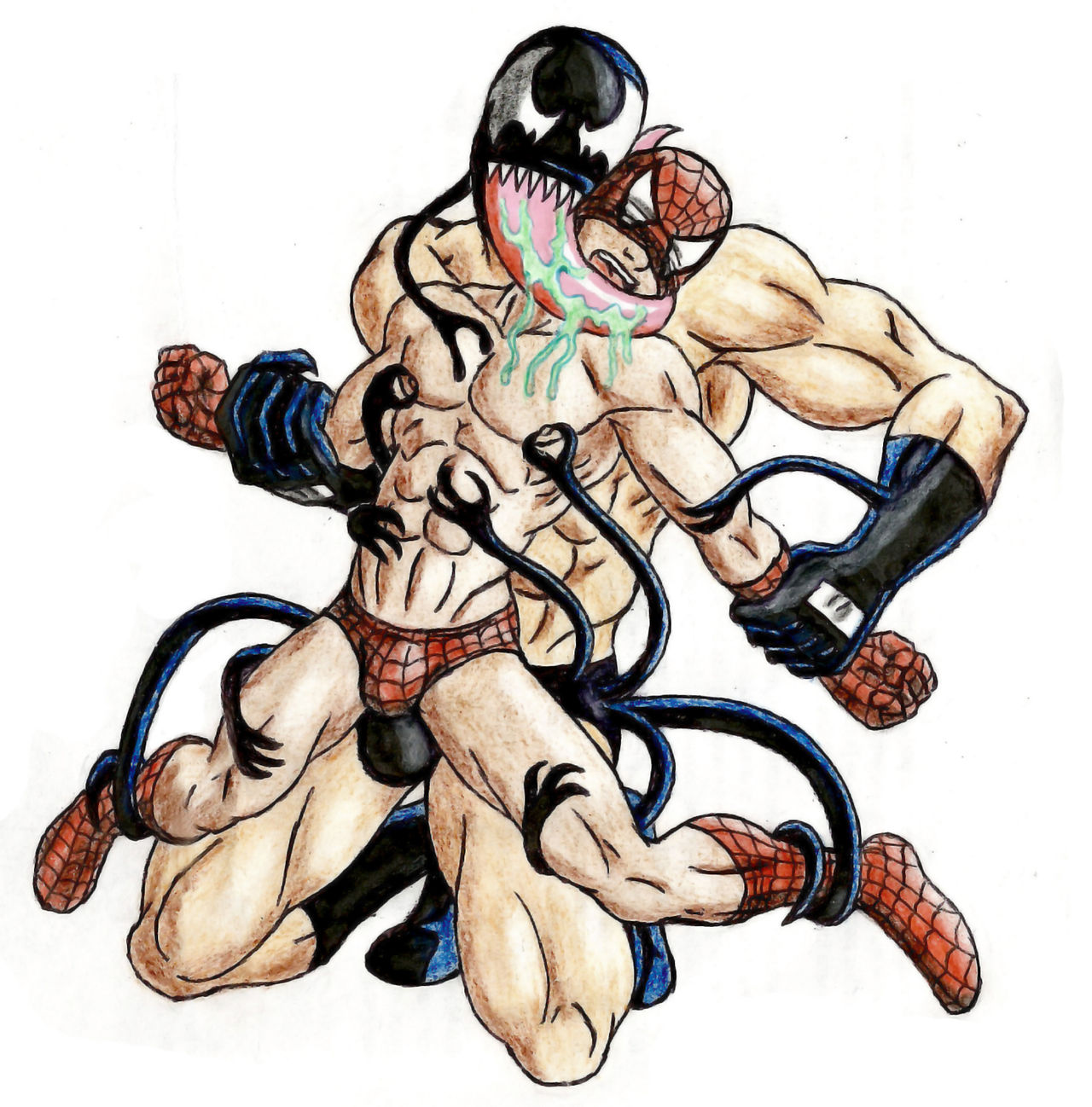 SPIDER-MAN VENOM YAOI BARA AND MORE page 11 full