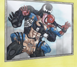 SPIDER-MAN VENOM YAOI BARA AND MORE
