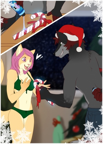 Furry Christmas Porn Cartoon - A Bimbo Christmas - Comic Porn XXX