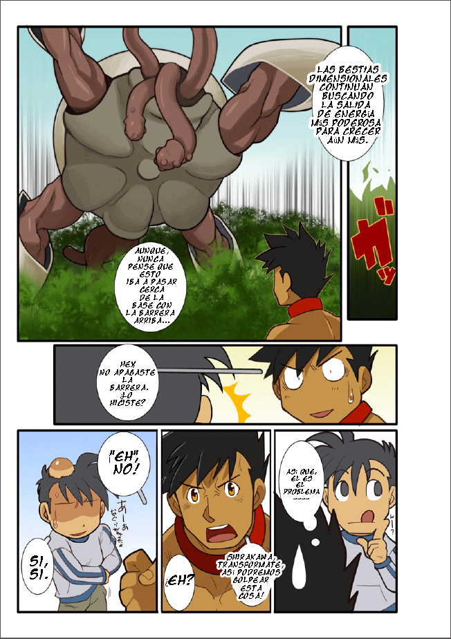 Dragon ranger blanco y negro capitulo 01 - Nakata shunpei - Spanish - Yaoi bara. page 11 full