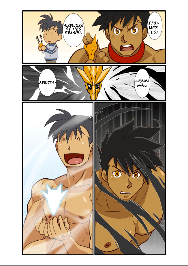Dragon ranger blanco y negro capitulo 01 - Nakata shunpei - Spanish - Yaoi bara. page 12 full