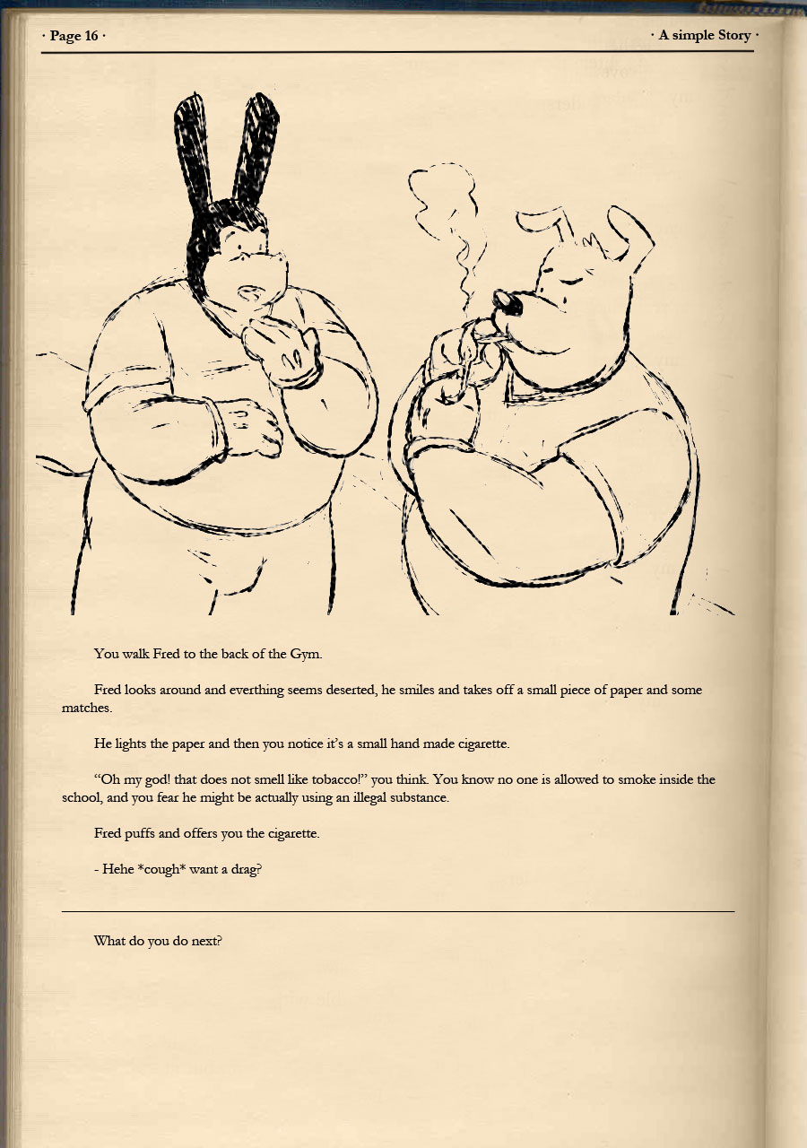 Caesarcub - Interactive Fiction - A Simple Story page 11 full