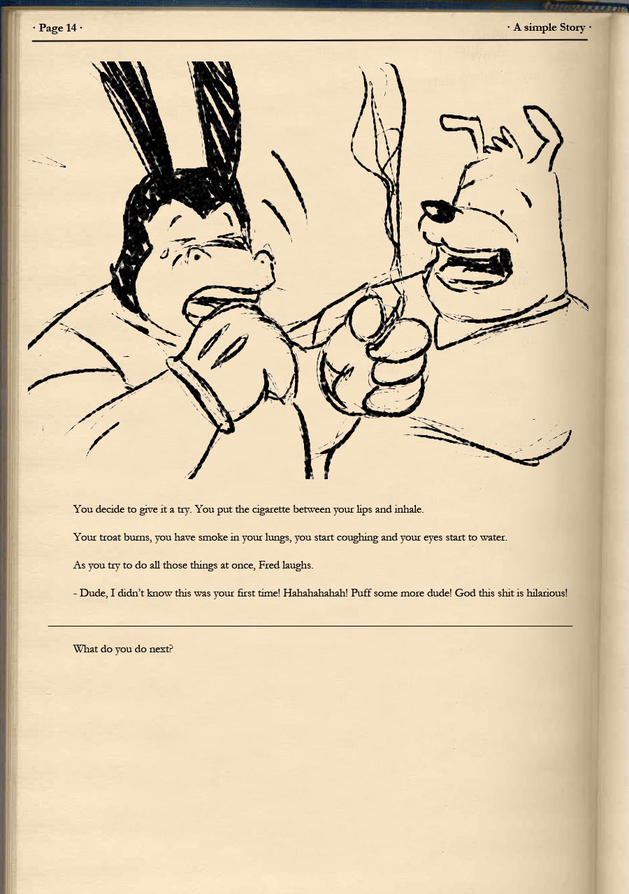 Caesarcub - Interactive Fiction - A Simple Story page 12 full