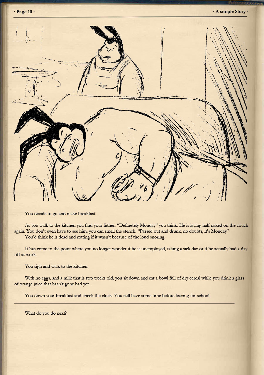 Caesarcub - Interactive Fiction - A Simple Story page 3 full