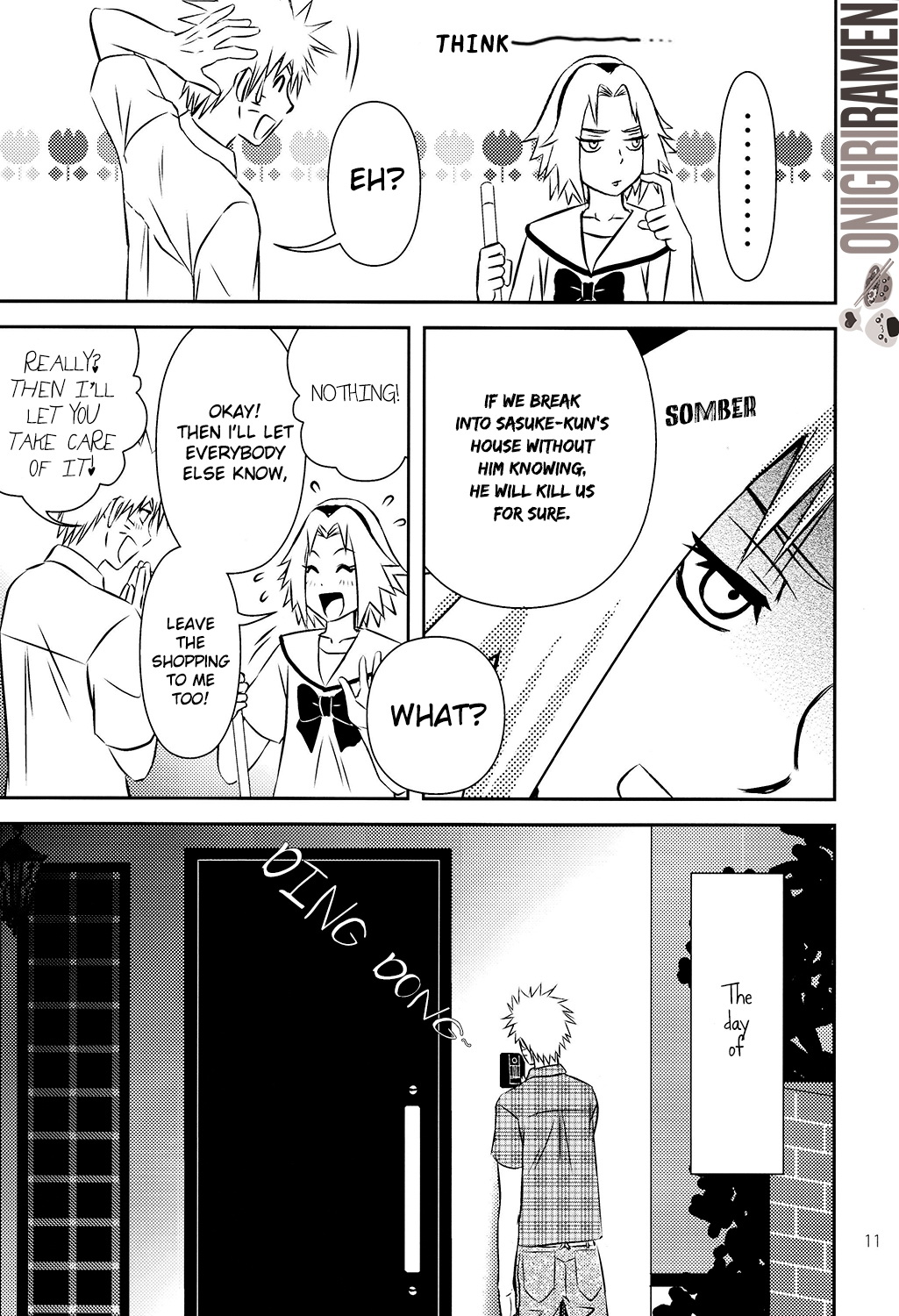 SASUKE ♥ HAPIBA!! page 11 full