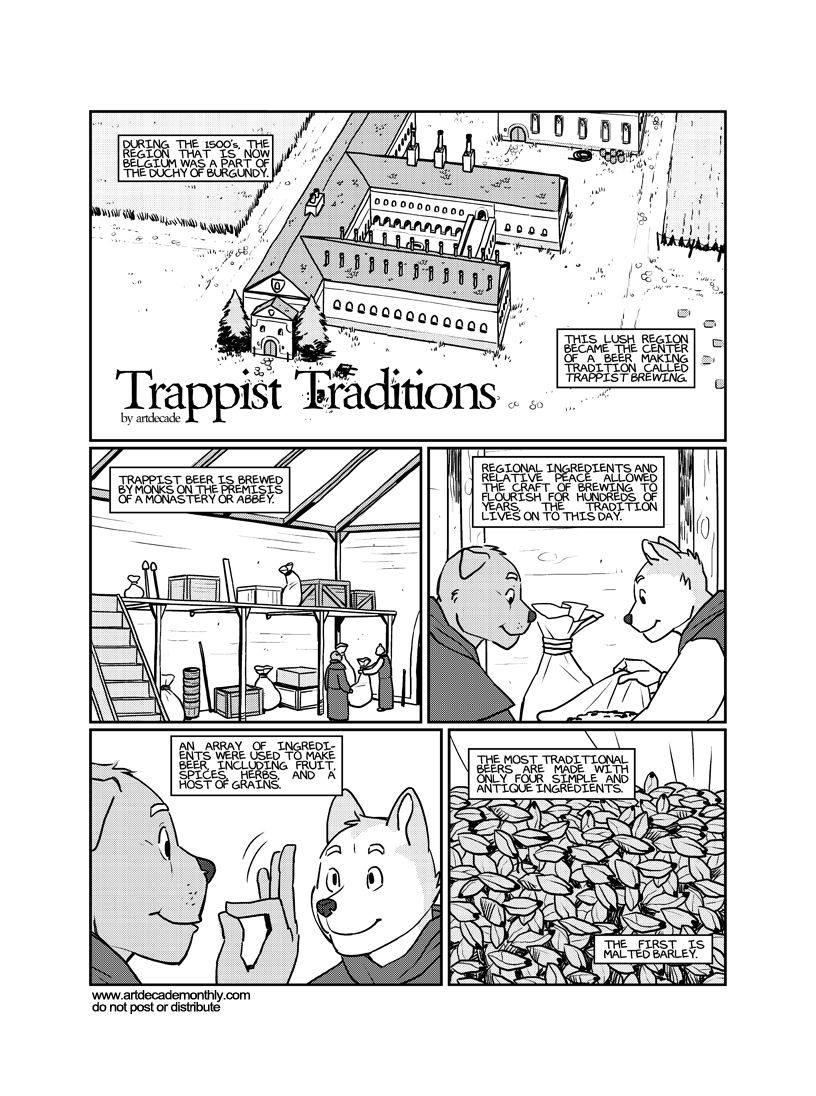 Artdecade - Trappist Traditions page 1 full